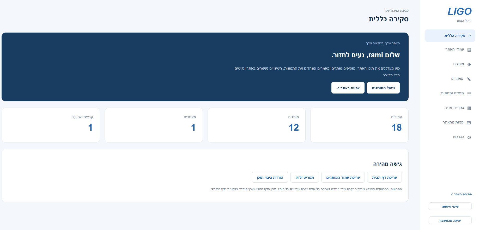 LIGO — Client Website Redesign screenshot 3