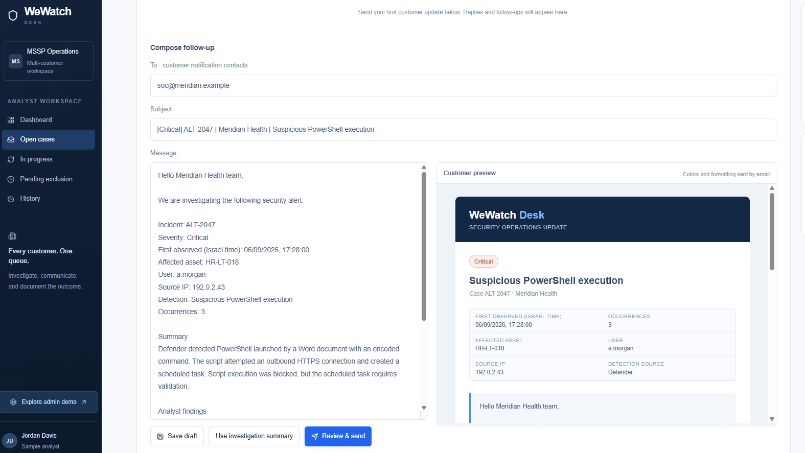 WeWatch Desk screenshot 4